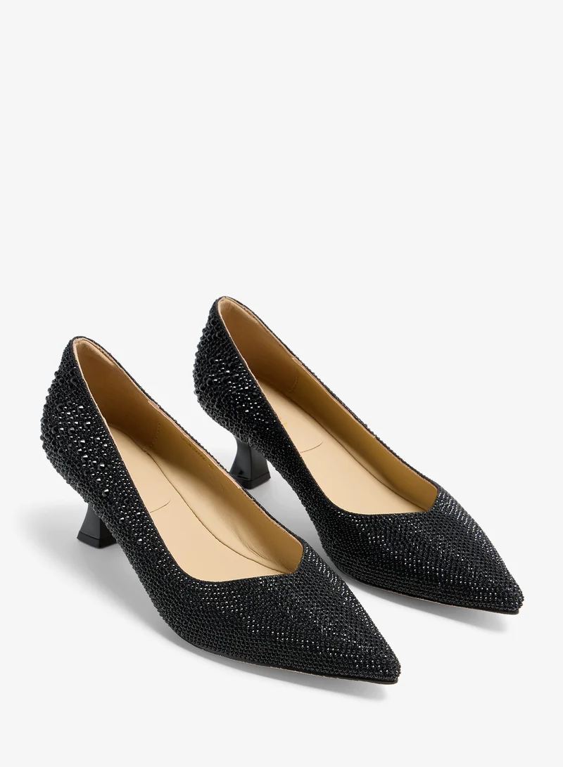Lorianne  Sasanda - Crystal  pumps for Women | Best Price UAE
