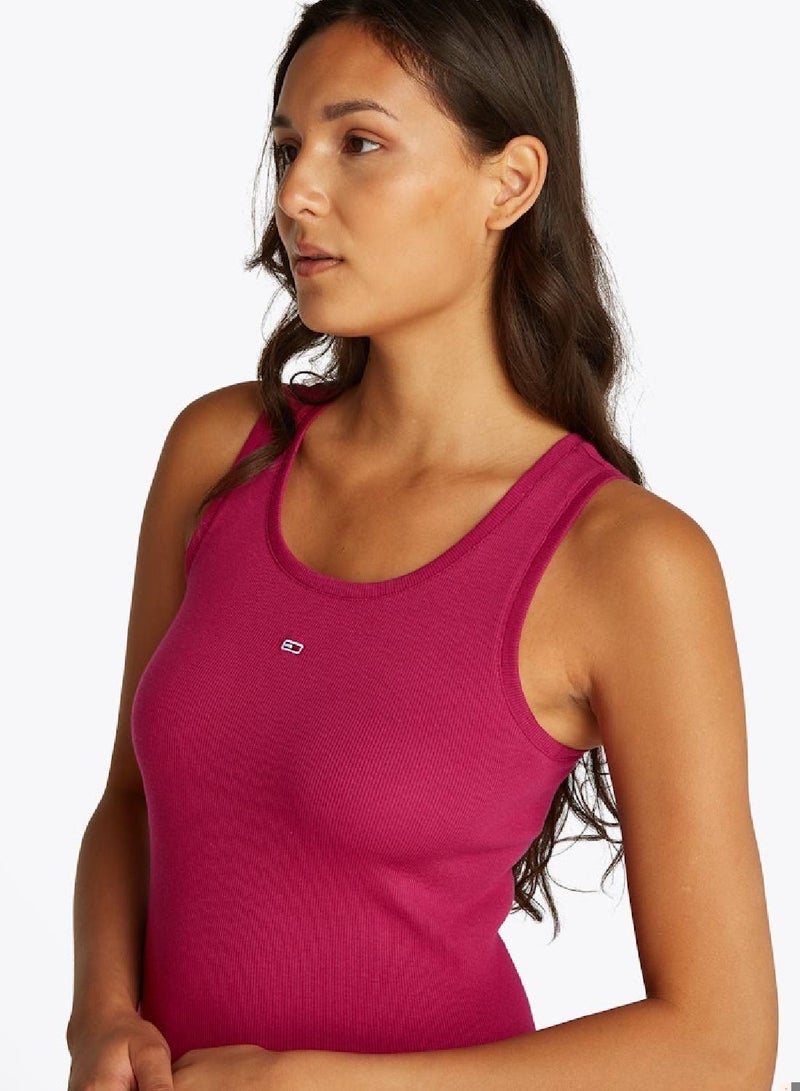 TOMMY JEANS Sleeveless Bodycon Dress - Image 5