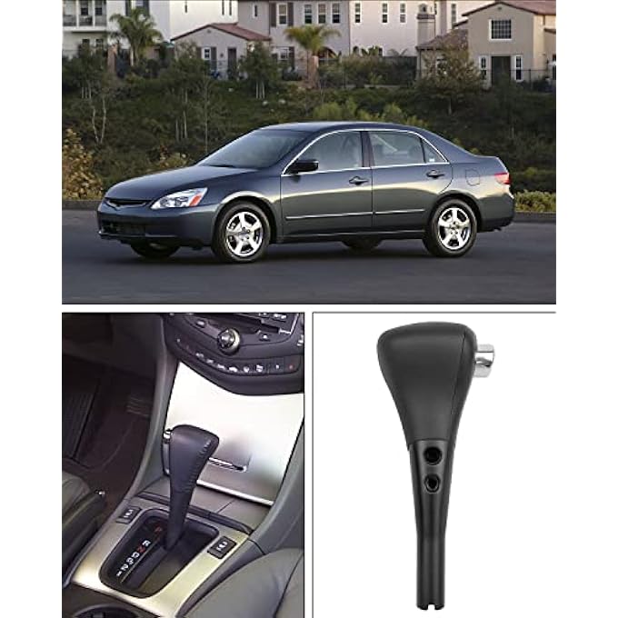 ريحني 54130SDAA84ZB مقبض ناقل حركة للسيارة مقبض كرة يد مقاومة للغبار وذراع ناقل حركة مناسب لهوندا أكورد 2003 2004 2005 - Image 2