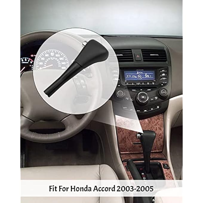 ريحني 54130SDAA84ZB مقبض ناقل حركة للسيارة مقبض كرة يد مقاومة للغبار وذراع ناقل حركة مناسب لهوندا أكورد 2003 2004 2005 - Image 3