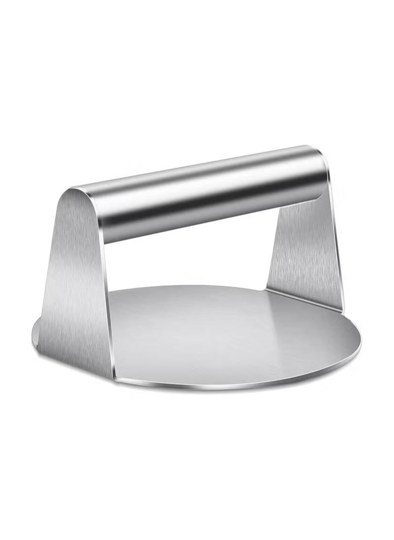 XiuWoo Stainless Steel Burger Press Professional Griddle Accessories Kit for Flat Top Grill Hamburger Patty Maker and Squeeze Grease  - Image 1