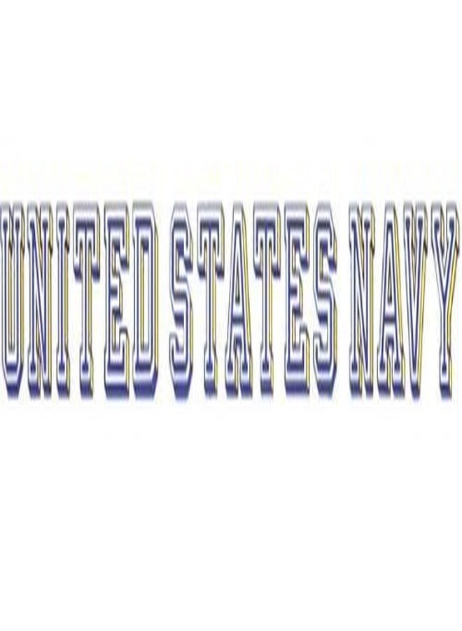 MP UNITED STATES NAVY 19" inch Window Strip NAVY Outside Decal - Image 2