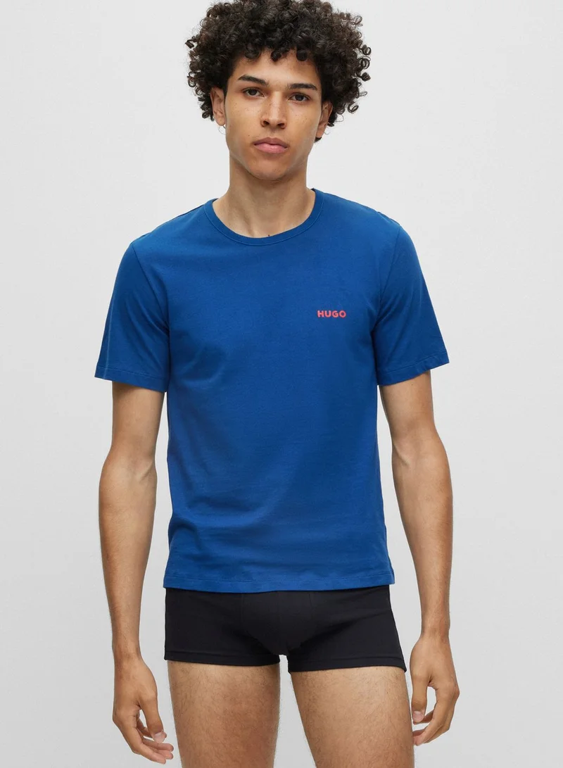 HUGO 3 Pack Essential Crew Neck
