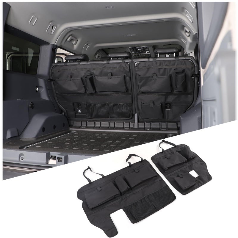 Hudiriy Car Trunk OrganizerBackseat Hanging Organizer Compatible with Ineos Grenadier 20202024 Large Capacity Backseat Trunk Organizer expansion accessories