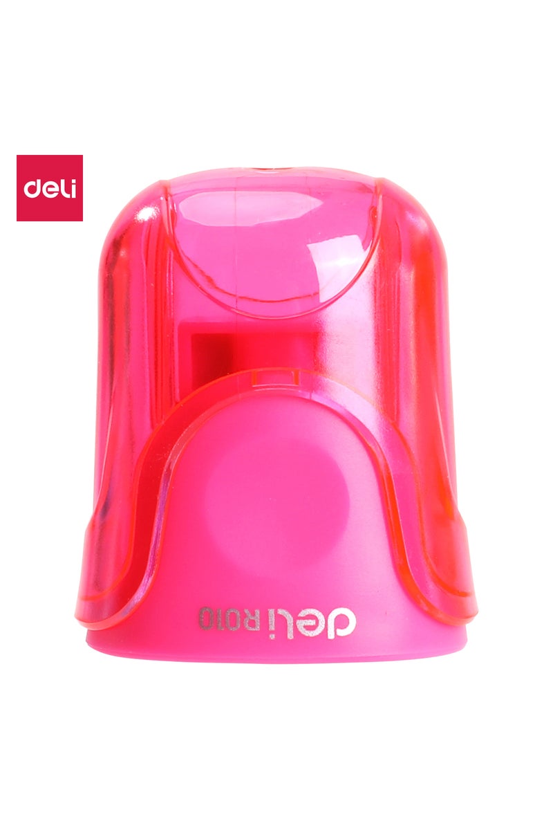 Deli ER01000 1-hole Pencil Sharpener with Ergonomic Design - ideal for School & Daily Use - Image 3