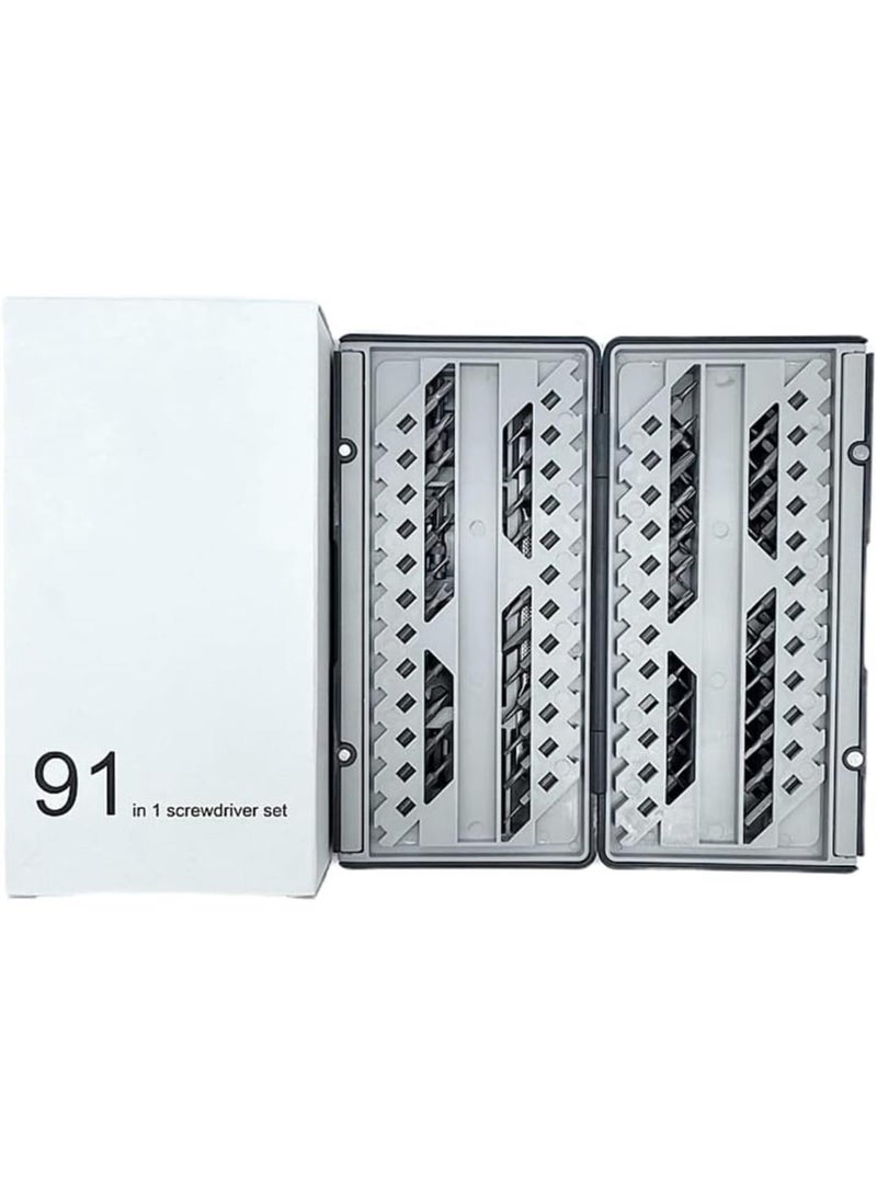 GGOOT 91-in-1 Screwdriver Set Computer Clock Small Precision Disassembly Hand Tools Maintenance Multi-Functional Hardware Tool Easy to Use 