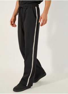 Mid Rise Relaxed Fit Joggers with Drawstring