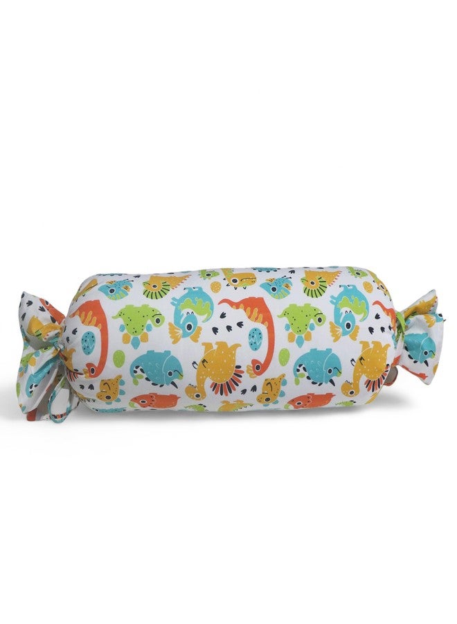Kradyl Kroft Set of 2 Toddler Side Pillows | 100% Cotton Removable Covers | Leg and Playtime Pillows for Kids Above 12 Months (Cute Dinos) - Image 4