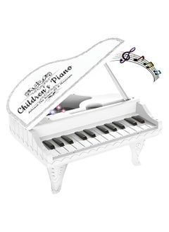 Oasisgalore White Multifunctional Electronic Piano Keyboard Toy  - Image 1