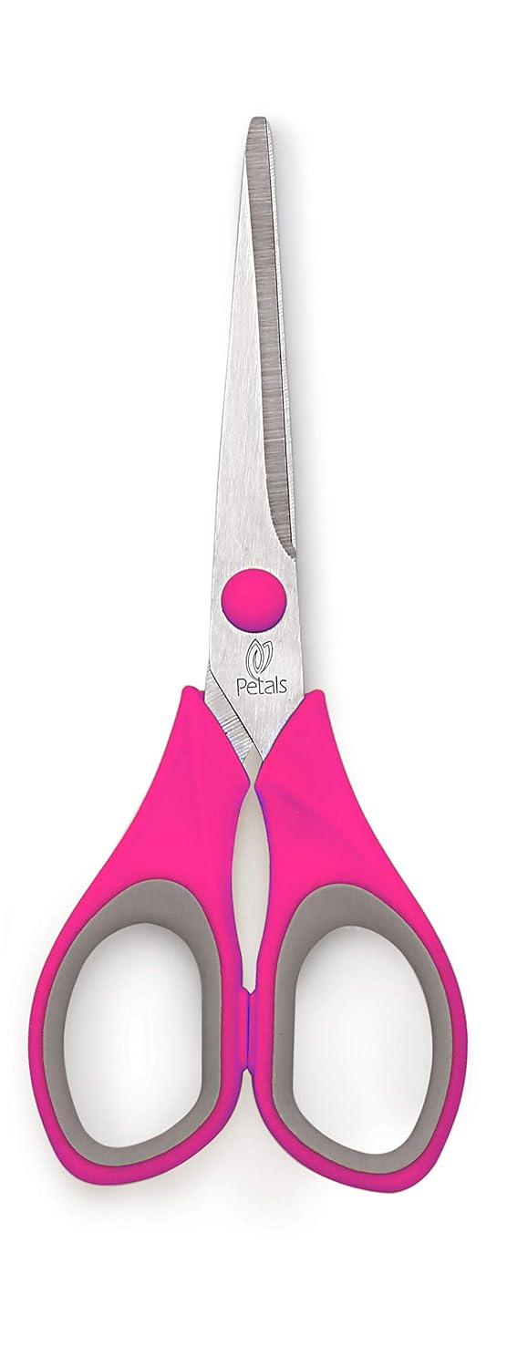 Petals Multipurpose Kitchen And Household Scissor Set Of 3 856555 Colour May Vary - Image 3