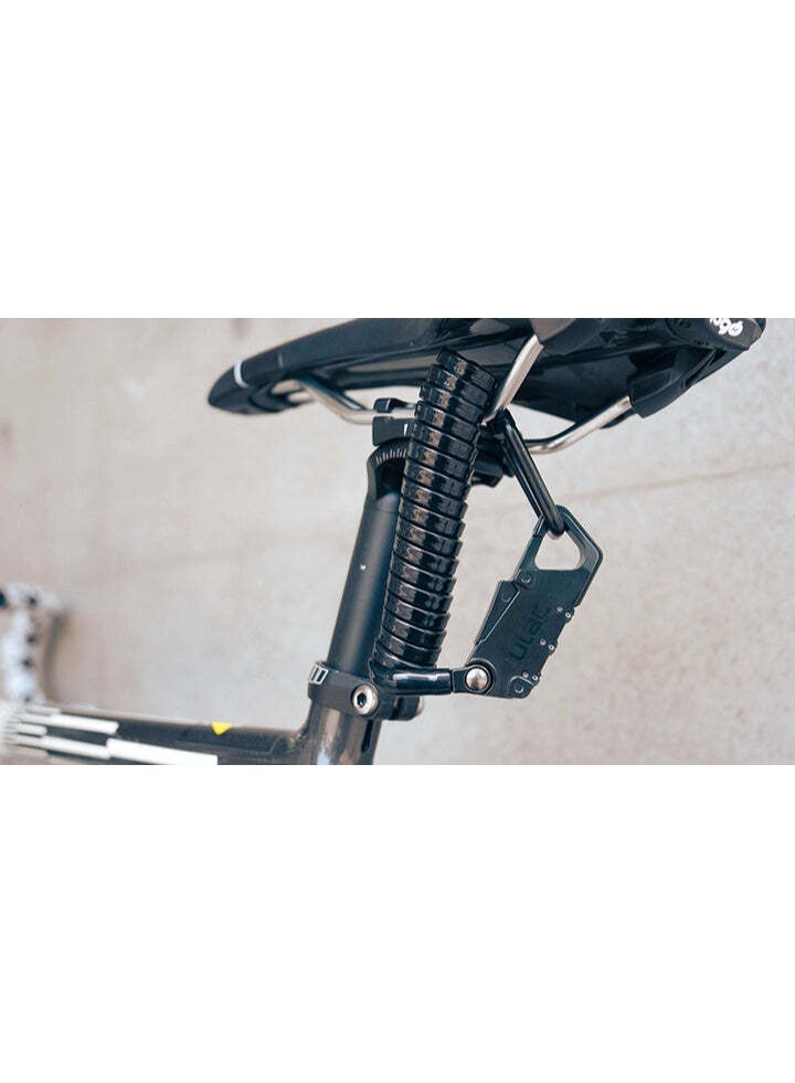 Ulac Valkyrie Carabiner Cable Combo Lock Black - Image 2