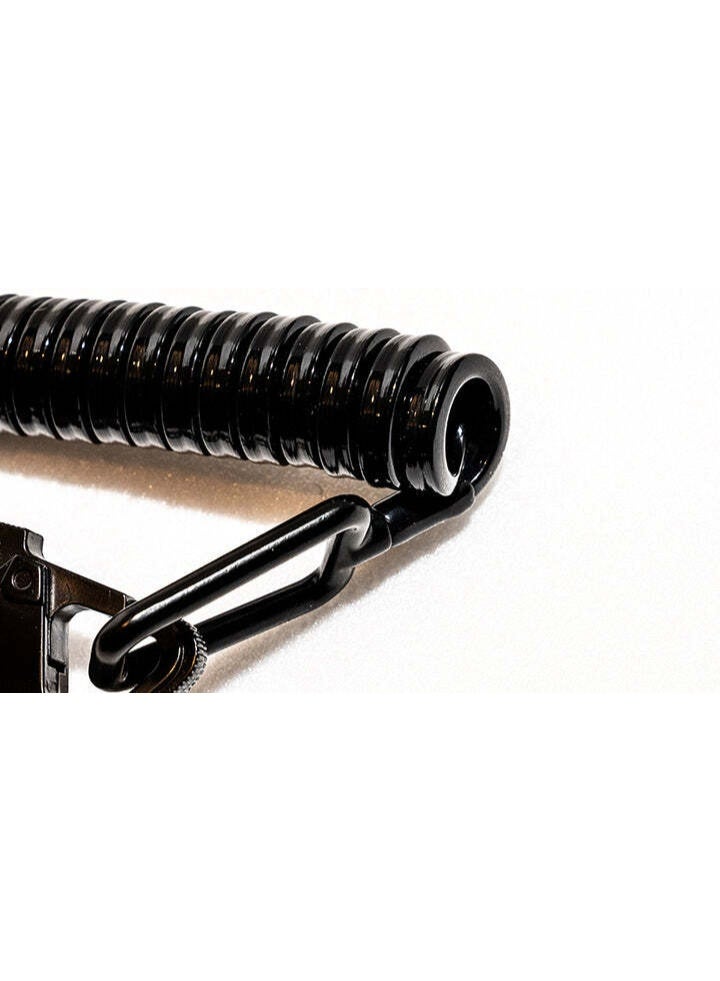 Ulac Valkyrie Carabiner Cable Combo Lock Black - Image 3