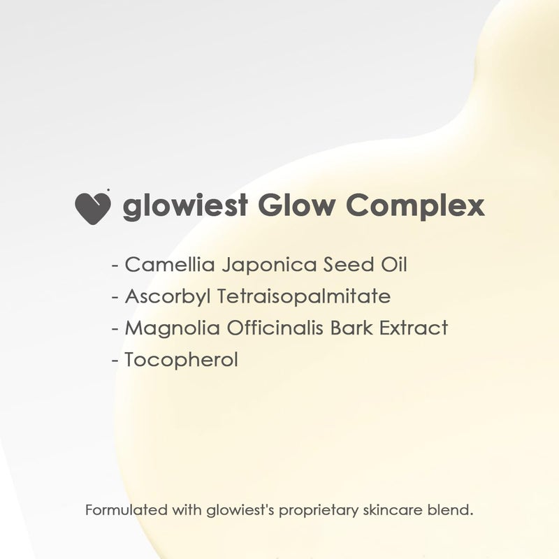 glowiest DREAM GLOW BEAUTY OIL Natural Facial Oil for All Skin Types Clean Beauty Camellia Japonica SeedOil CastorOil 30ml 101 fl oz - Image 5