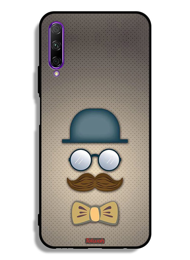 Tolwak Huawei Y9s Protective Case Cover ManS Head Art - Image 2