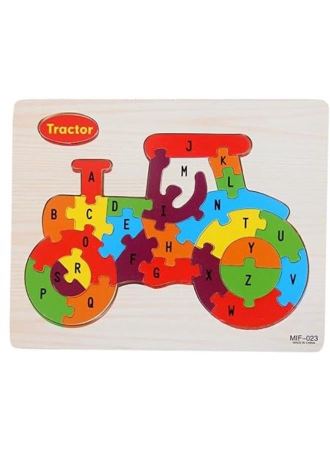 لوحة بازل حروف عربي/إنجليزي وأشكال - Image 5