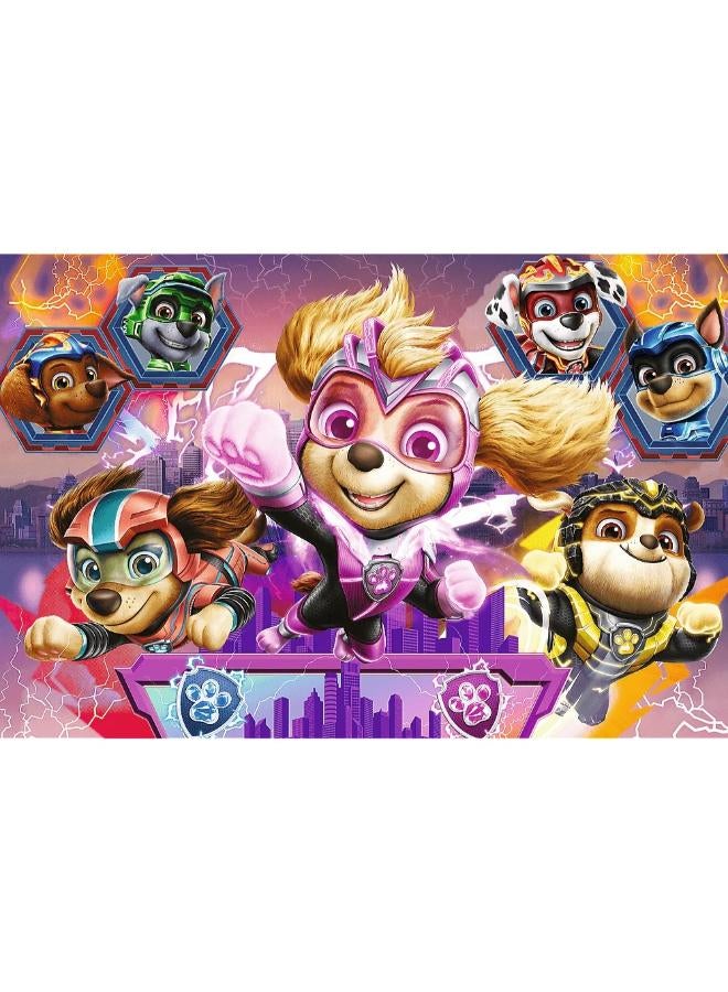 Trefl - puzzle Super Shape XXL Dog Patrol Happy dogs 60 Pcs - 50036