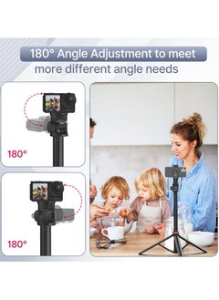 Ulanzi ULANZI MT-79 Extendable Tripod Aluminum, 81" Portable Adjustable Light Stand with 1/4" Screw, 360° Ball Head Camera Phone Tripod for Camera Video Light Smartphone, Lightweight for Travel  - Image 3