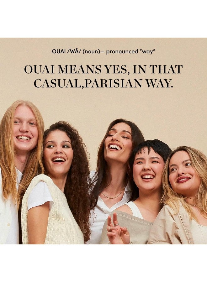 OUAI Fine to Medium Hair Treatment Masque - Hair Mask for Hair Repair, Hydration and Shine - With Shea Butter, Keratin and Panthenol - Paraben, Phthalate and Sulfate Free Hair Care (8 Fl Oz) - Image 5