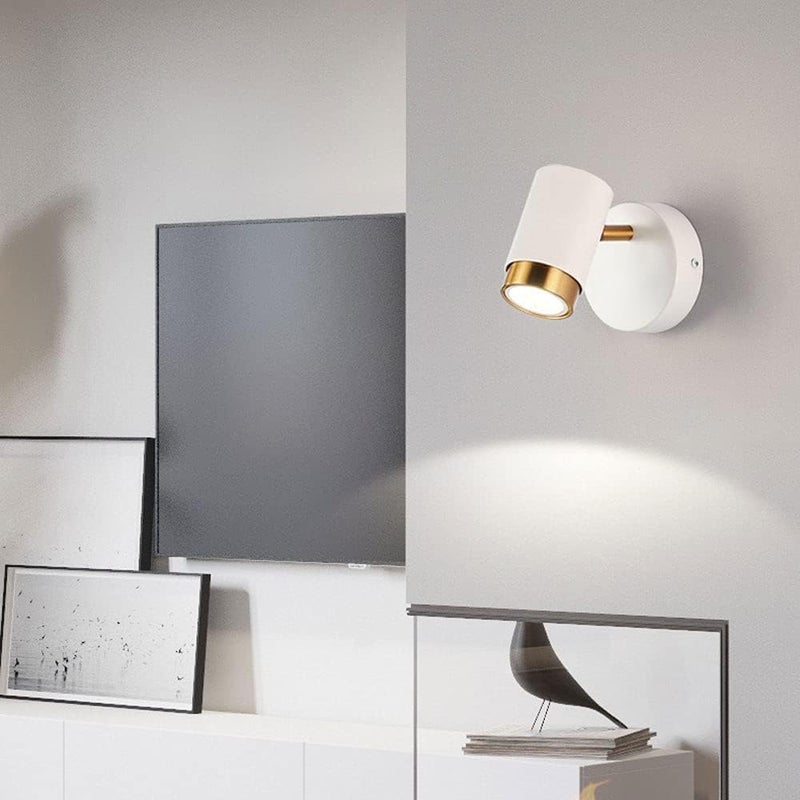 ZOREZA ZOREZA Metal Spot Lights For Home Wall White 3W warmwhite  - Image 2