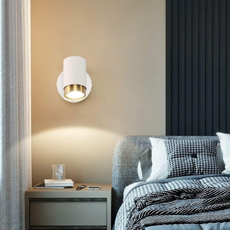 ZOREZA ZOREZA Metal Spot Lights For Home Wall White 3W warmwhite  - Image 3