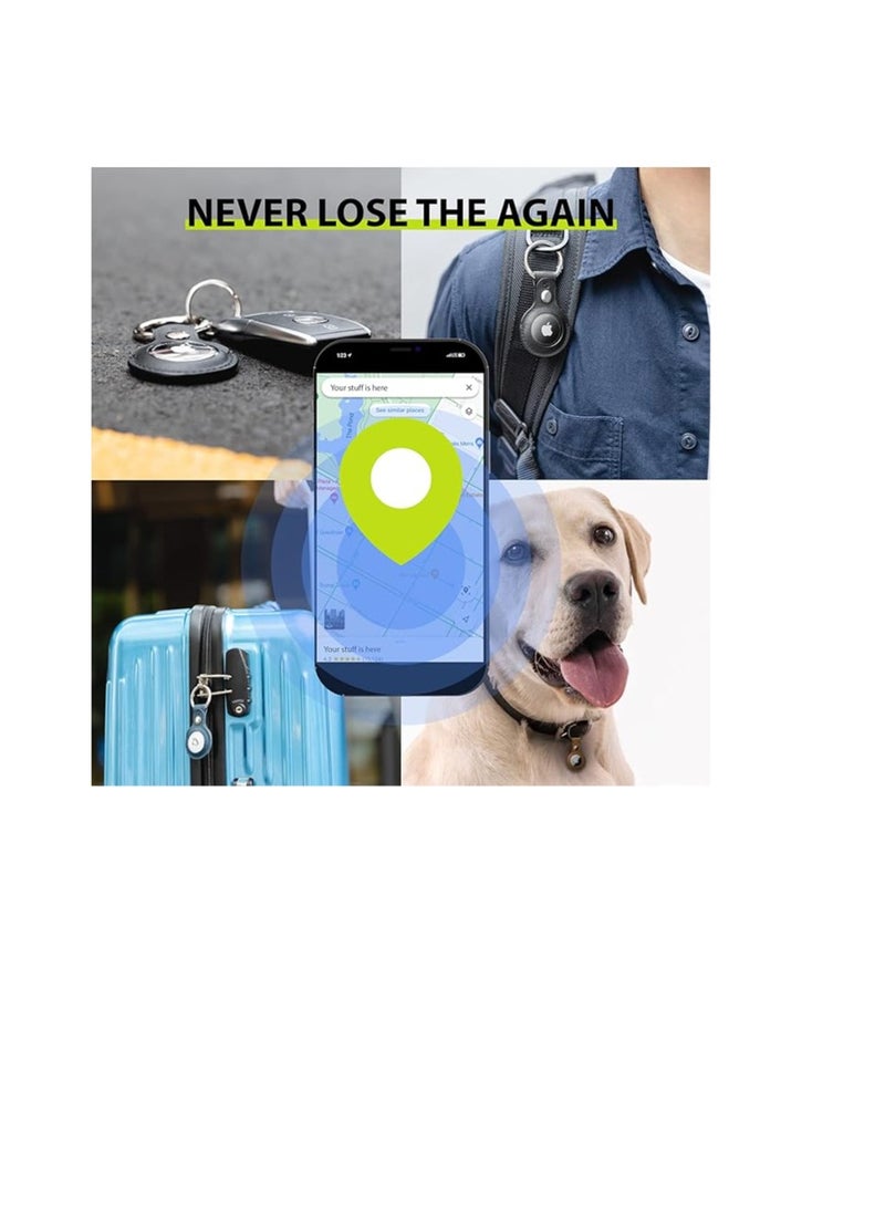 سويتش إيزي غلاف Switcheasy (جلد) لجهاز Airtag - أسود - Image 5