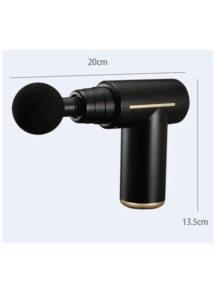 إم دي اتش إل مسدس مساج بالعلاج الحراري الساخن والبارد لتخفيف الآلام، جهاز تدليك عميق للعضلات مع 6 مستويات سرعة قابلة للتعديل و7 رؤوس مختلفة – مسدس تدليك يدوي محمول وهادئ لتدليك الجسم والرقبة والكتفين والظهر والذراعين والقدمين – بطارية طويلة العمر وتصميم مريح وخفيف للرياضيين والاسترخاء والتعافي - Image 2