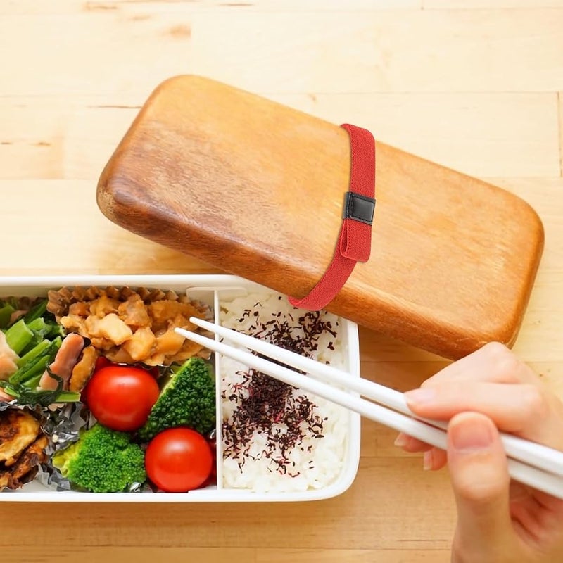 Colorful Elastic Bands For Lunch Containers Picnic And Travel Girth Straps - Image 4