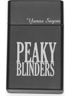 Ada Lazer Ada Laser Personalized Cigarette Box with Peaky Blinders Logo 