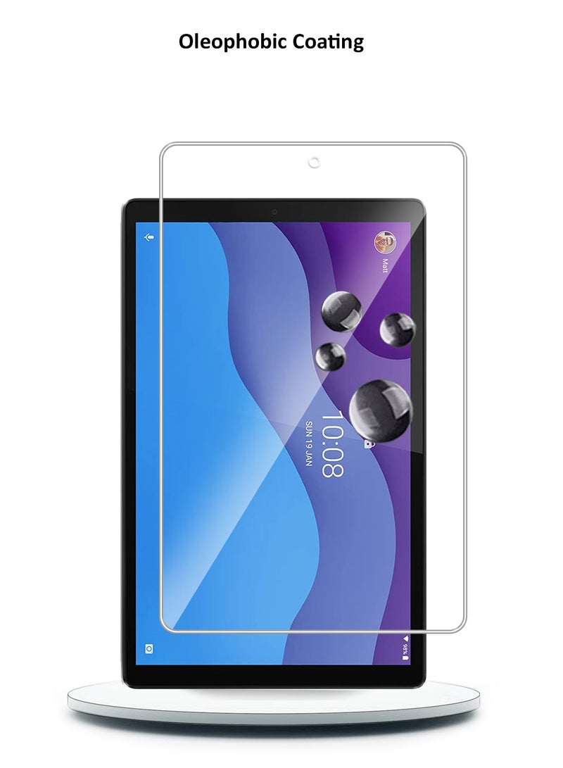 Techie HD Tempered Glass Screen Protector for Lenovo Tab M10 10.1 Inch 2020 HD 2nd  Gen (TB-X306X)- Anti Reflection Anti Bubbles 9H Hardness 0.33 mm Rounded Edges Easy Installation - Image 3