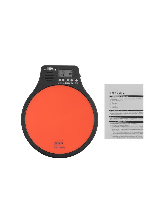 NIBEMINENT 3-In-1 Portable Electronic Drum Pad With LCD Display - Image 5