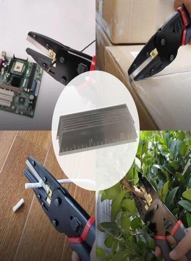 يو إس أونلاين911 عبوة من 10 شفرات بديلة مقاس 2.5 بوصة لماكينة Craftsman Handi-Cut 37300 و37310 و37200 و301 Accu-cut - Image 4