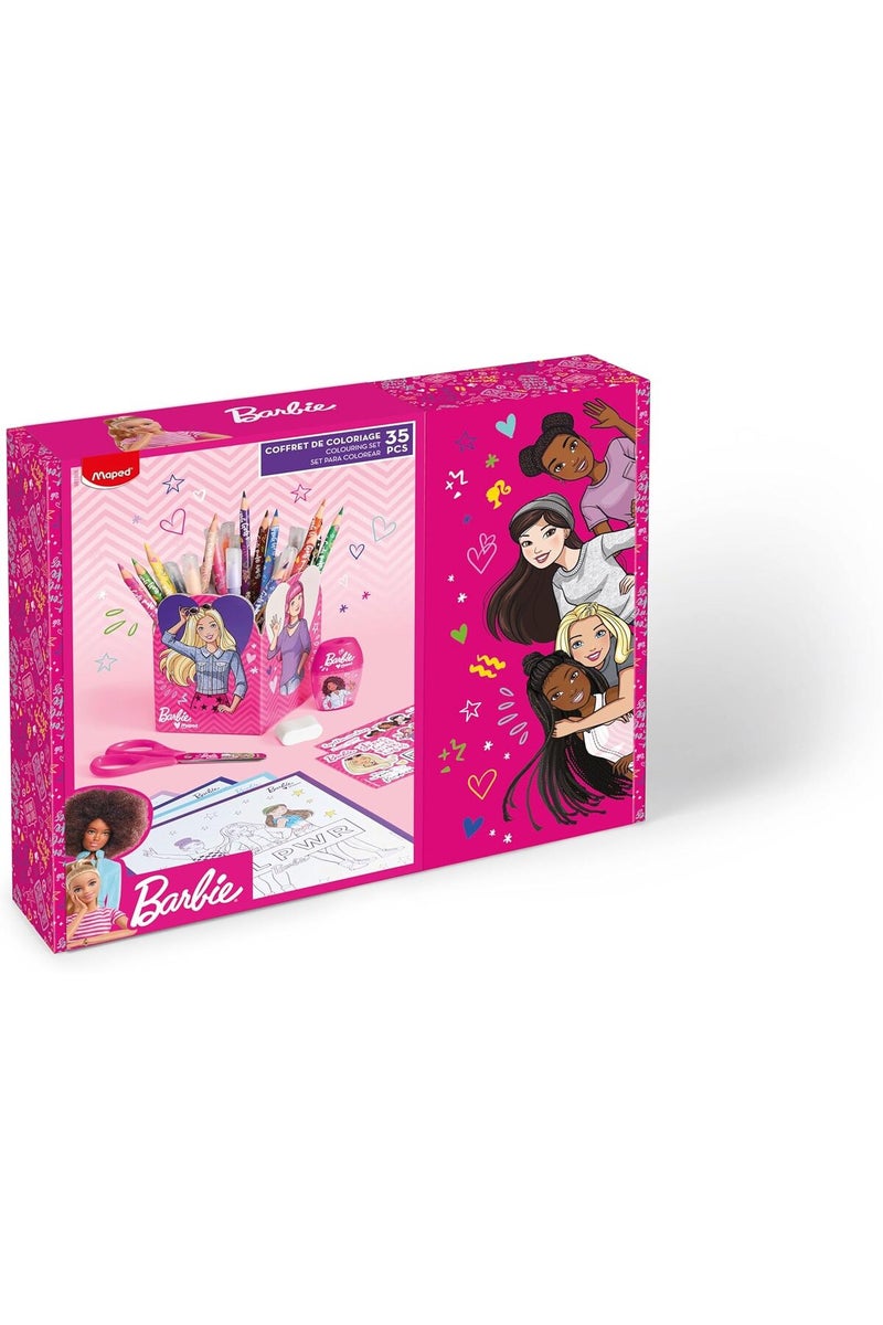 Maped Barbie Gift Box Barbie - Painting Accessories with Quiver - 35 Pieces - Image 3