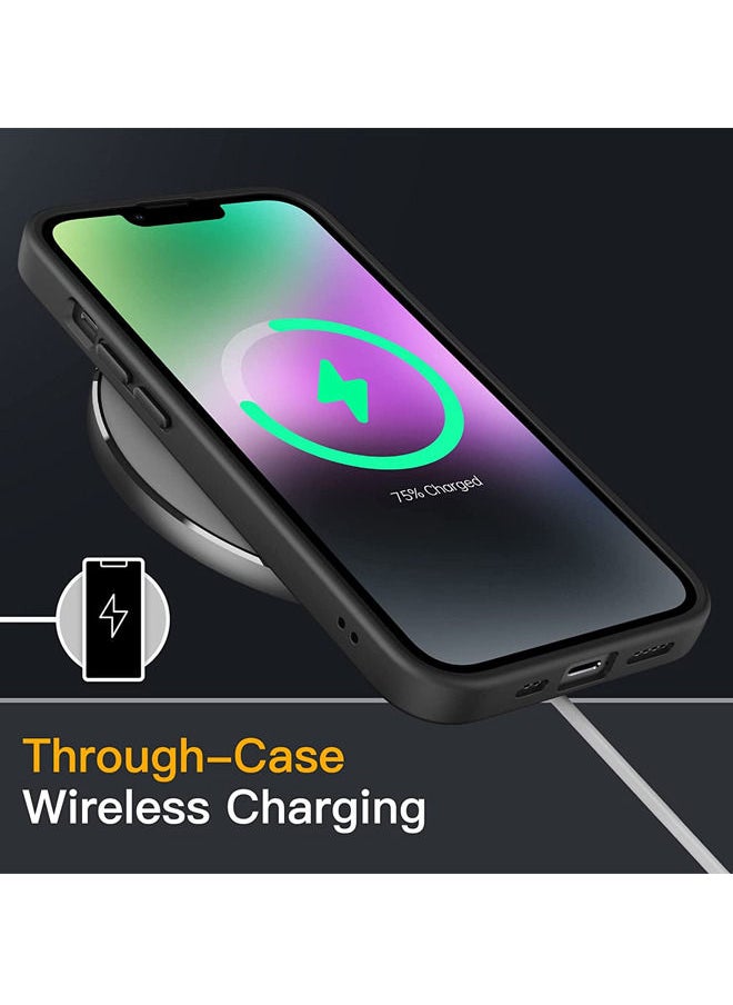 Rock Pow - Shockproof Clear Case for iPhone 14 Pro , [Not Yellowing] [10FT Drop Protection] Hard Clear Back Four Corner Airbags Drop Protection Phone Cover, 6.1 inch - Image 1