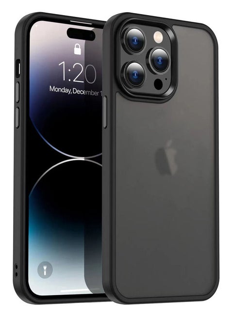 Shockproof Clear Case for iPhone 14 Pro , [Not Yellowing] [10FT Drop Protection] Hard Clear Back Four Corner Airbags Drop Protection Phone Cover, 6.1 inch