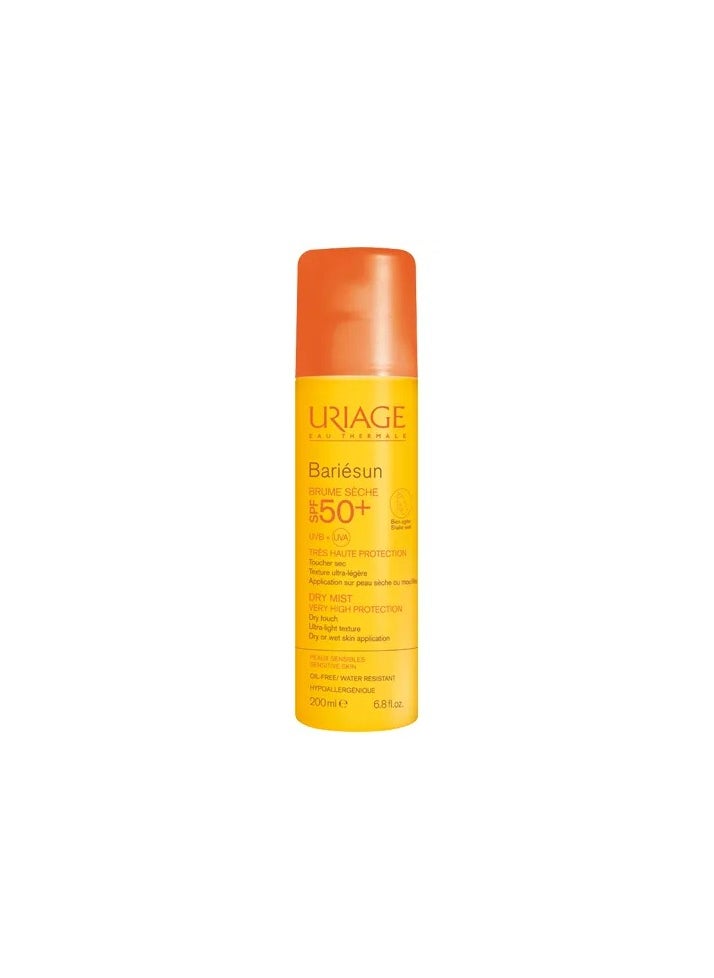 Uriage - URIAGE BARIESUN SPRAY DRY MIST SPF 50+ 200ML - Image 1