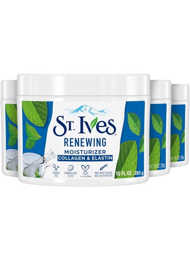 St. Ives Renewing Collagen And Elastin Facial Moisturizer 283g, 4 Pack - Image 1