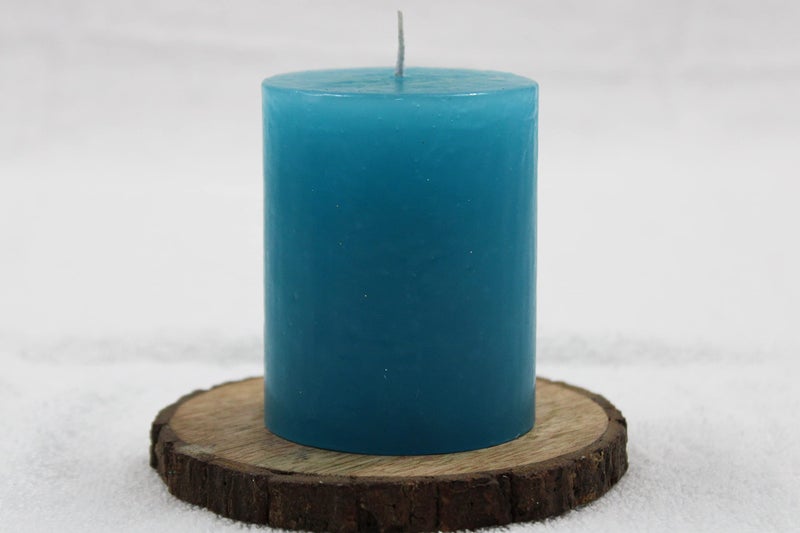 atorakushon® Paraffin Wax Smokeless Scented 2.5"X3" Tall Pillar Candles for Any Decoration Pack of 2 (Torque) - Image 2