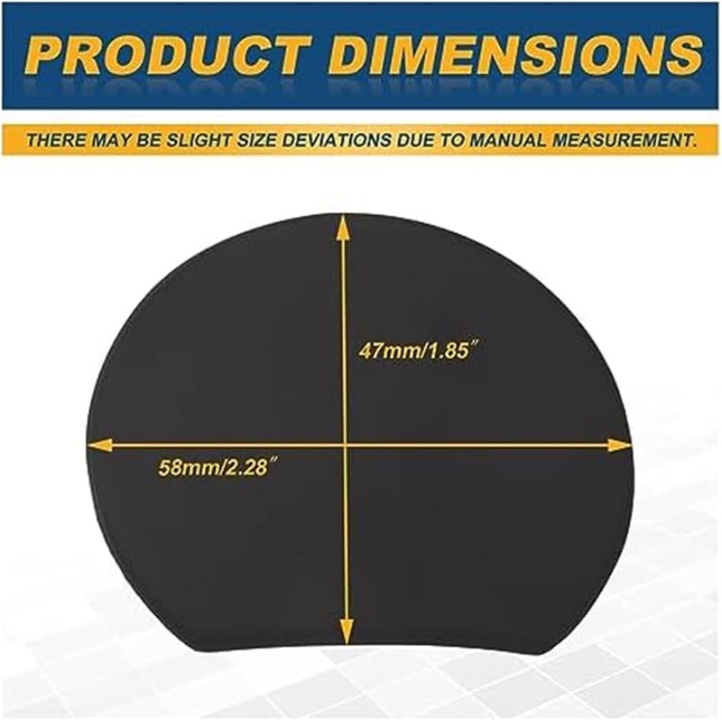 QASULER Tow Hook Eye Cover for Ford Explorer 2016-2017 - Image 2