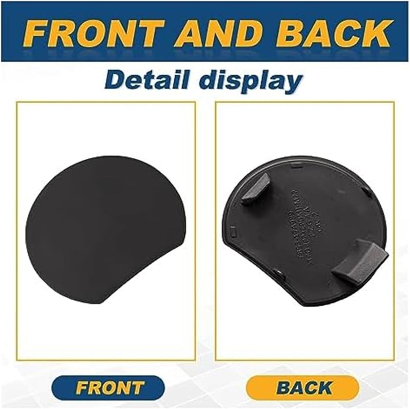 QASULER Tow Hook Eye Cover for Ford Explorer 2016-2017 - Image 5