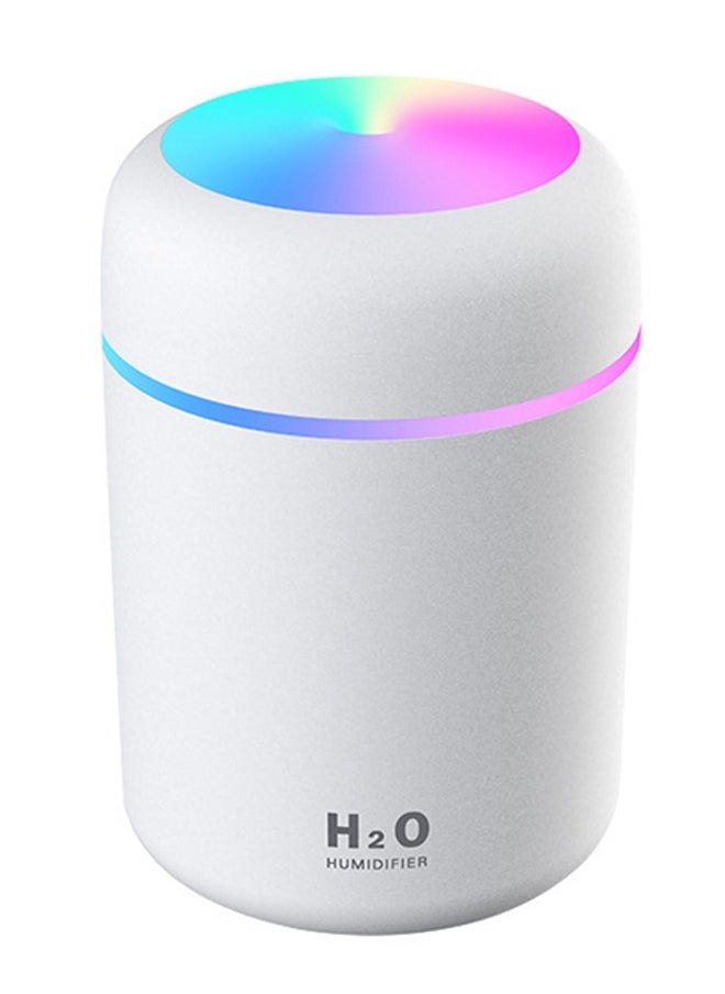 Mini Humidifier Air Purifier With Colourful Atmosphere Lights USB Small Aromatherapy Machine Atomizer for Cars Home Baby Room