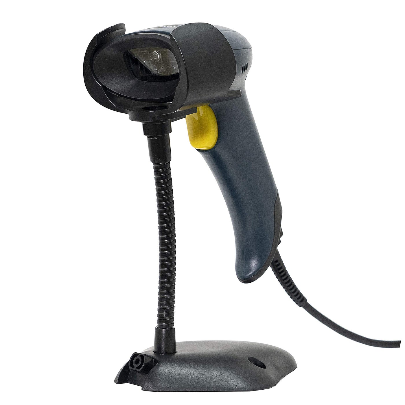 TEEMI 2D QR Barcode Scanner, USB Wired Virtual COM Port Handheld Omnidirectional Scanning, Digital Coupon Screen Code Driver License Scan for Mac OS and Android with OTG adapter, Window PC, Linux