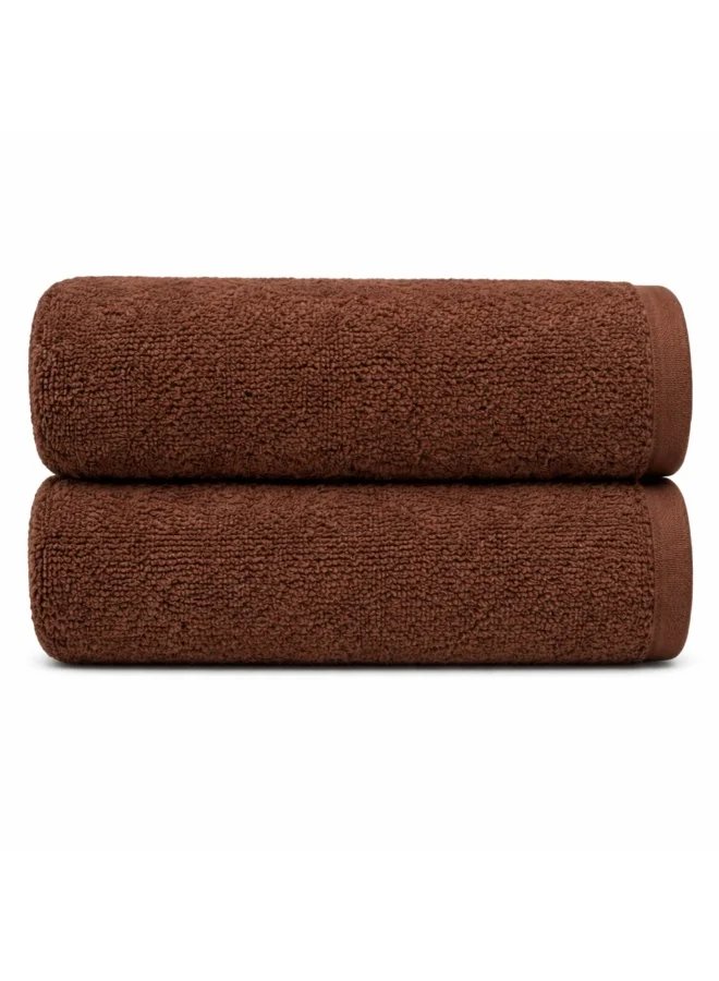 Bliss Casa Bliss Casa Indigo Bath Sheets (2 Pack, 90x180 cm)- 600 GSM Large Bathroom Towels Super Absorbent and Soft Hotel Quality Bathsheets, Ideal for Use in Hotels and Restaurants