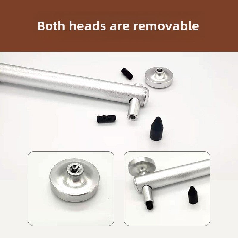 Car body bump repair hammer leveling tool seamless repair sheet metal paint-free concave repair tool(Short aluminum Hammer +9 nylon taps) - Image 4