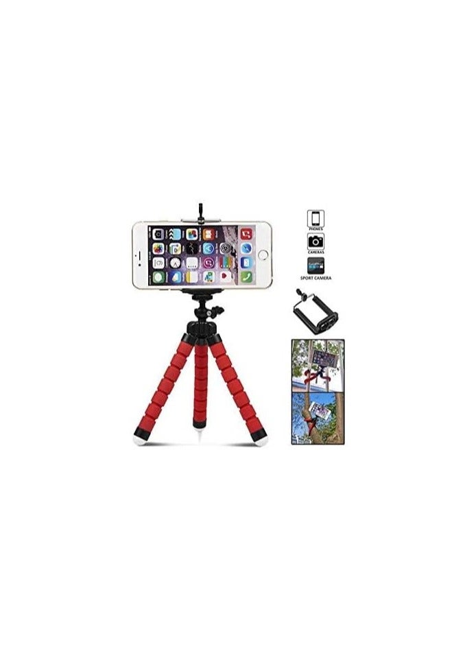 "A mobile phone holder specially designed for landscape mode, providing an ideal viewing angle and high stability for watching, gaming, or calling. Lightweight and easy to carry, it fits anywhere. " - Image 1