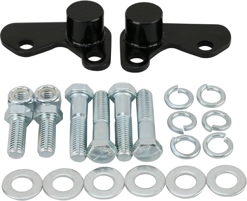 HARVARDS CHROME Rear Shock 2” Lowering Kit for Harley Touring Bikes (2002-2021) - Image 1