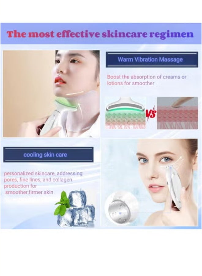 عام مدلك الوجه والرقبة، للعناية بالبشرة، أداة نحت الوجه، لمكافحة الشيخوخة، يرفع ويشد الجلد المترهل للحصول على مظهر متألق - Image 4