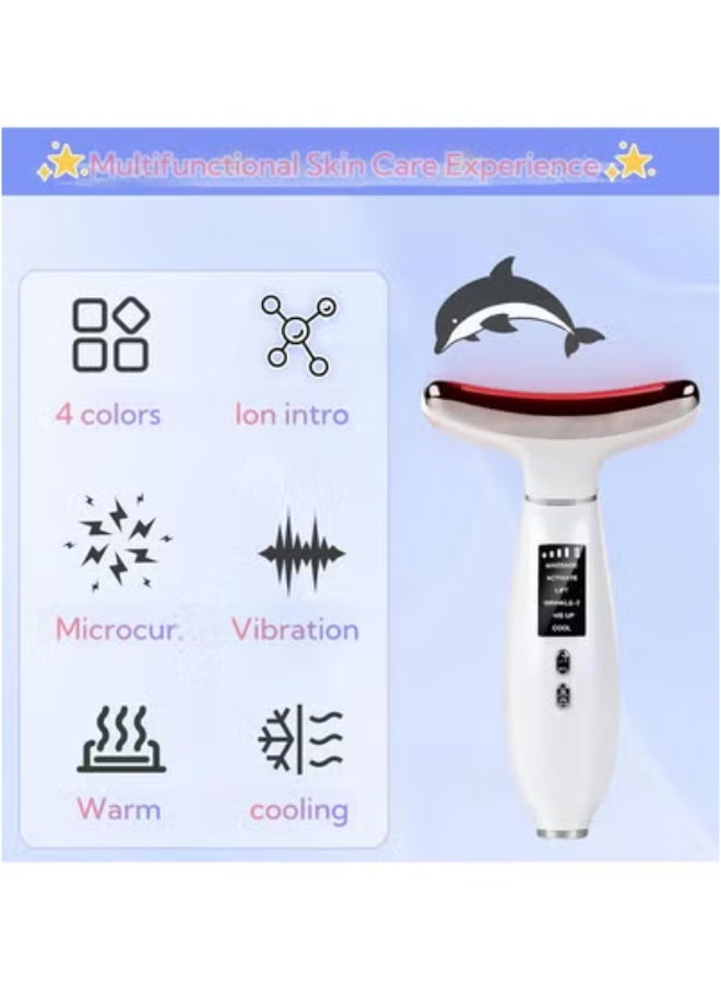 عام مدلك الوجه والرقبة، للعناية بالبشرة، أداة نحت الوجه، لمكافحة الشيخوخة، يرفع ويشد الجلد المترهل للحصول على مظهر متألق - Image 3