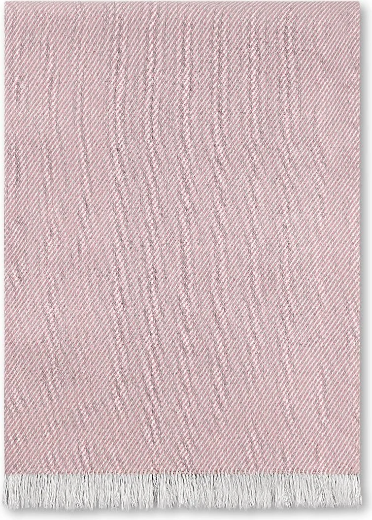 Bluenity Bohemian Fringed Double 200X230 cm Pique Powder
