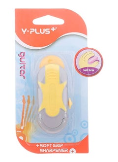 Guitar Single Hole Plastic Sharpener With Soft Grip Eraser