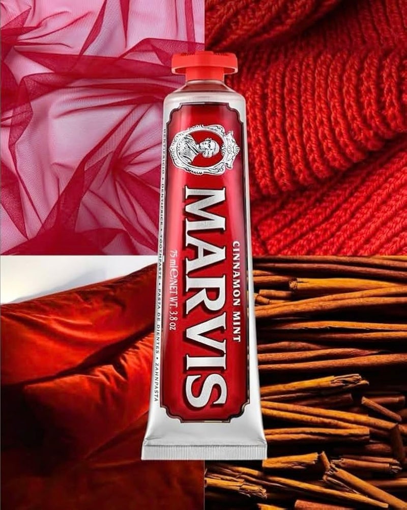 Marvis Cinnamon Mint Toothpaste, 3.8 oz - Image 4